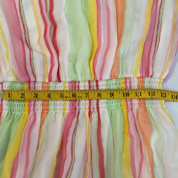 Ramy Brook Printed Paris Sleeveless Dress. Size L - Picture 8 of 9